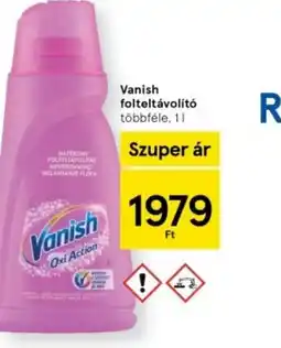 Tesco Vanish folttisztít ajánlat