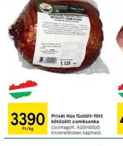 Tesco Privat Hús füstölt-főtt kötözött combsonka ajánlat