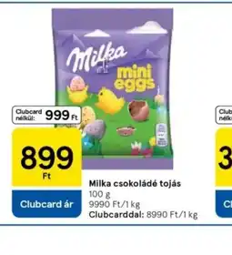 Tesco Milka Mini Eggs ajánlat