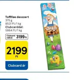 Tesco Toffee desszert ajánlat