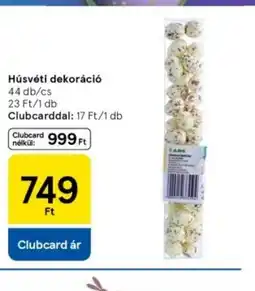 Tesco Húsvéti dekoráci ajánlat