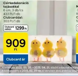 Tesco Csirke dekoráci tojásokkal ajánlat