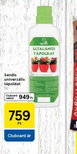 Tesco Sandis univerzális tápoldat ajánlat