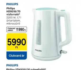 Tesco Philips HD9318/70 vízforral ajánlat