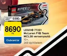 Tesco LEGO® 77251 McLaren F1® Team MCL36 versenyaut ajánlat