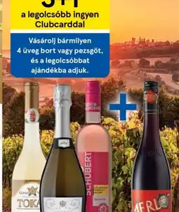 Tesco 3+1 a legolcsbb ingyen Clubcarddal ajánlat
