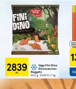 Tesco Sága Fini Dino Nuggets ajánlat