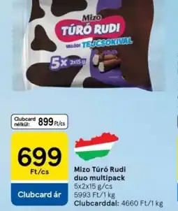 Tesco Mir Túr Rudi duo multipack ajánlat