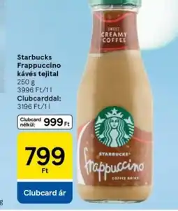 Tesco Starbucks Frappuccino Kávé ajánlat