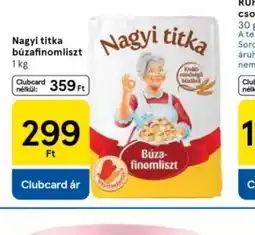 Tesco Nagyi titka búzafinomliszt ajánlat