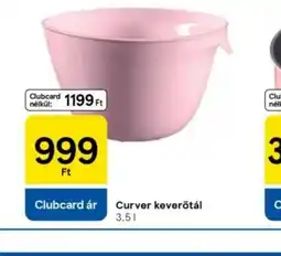 Tesco Curver keverőtál ajánlat