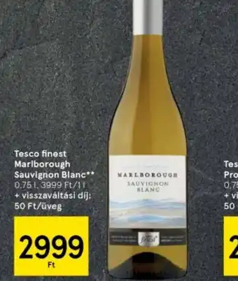 Tesco Tesco Finest Marlborough Sauvignon Blanc ajánlat