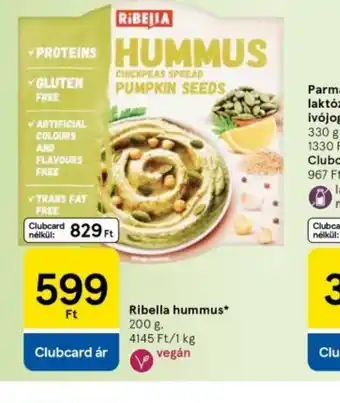 Tesco Rivella Hummus ajánlat