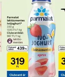 Tesco Parmalat laktzmentes ivjoghurt ajánlat