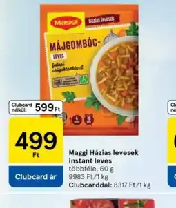 Tesco Maggi Házias levesek Instant leves ajánlat