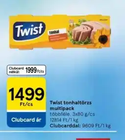 Tesco Twist tonhalhaltorzs multipack ajánlat