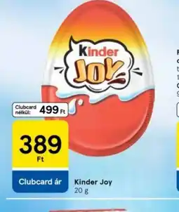 Tesco Kinder Joy ajánlat