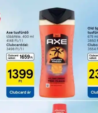 Tesco Axe tusfürdő ajánlat