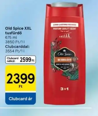 Tesco Old Spice XXL tusfürdő ajánlat