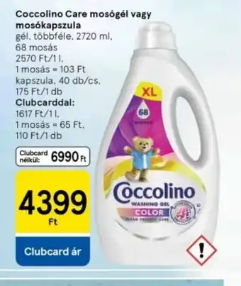 Tesco Coccolino Care mosgél vagy moskapszula ajánlat