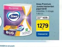 Tesco Zewa Premium Jumbo háztartási papírtörlő ajánlat