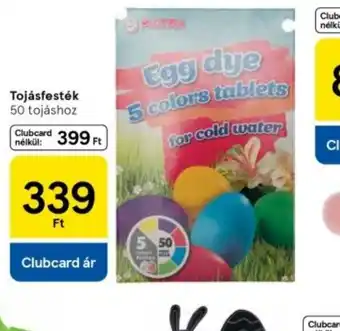 Tesco Tojásfesték Egg Dye Tablets ajánlat