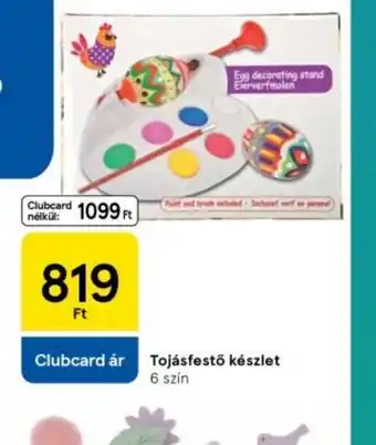 Tesco Tojásfestő készlet ajánlat