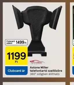 Tesco Astrome Miller Telefontart Szellőzőre ajánlat