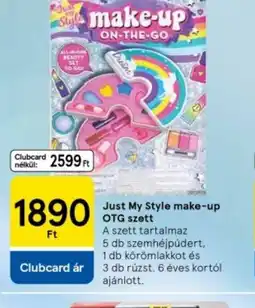 Tesco Just My Style make-up OTG szett ajánlat