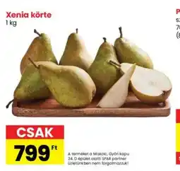 Spar Xenia körte ajánlat