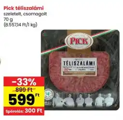 Spar Pick téliszalámi ajánlat