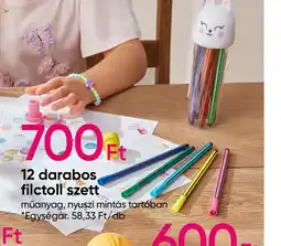 Pepco 12 darabos filctoll szett ajánlat