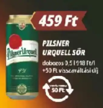 Príma Pilsner urquell sor ajánlat