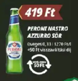 Príma Peroni nastro azzurro sör ajánlat