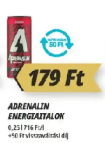 Príma Adrenalin energiaitalok ajánlat