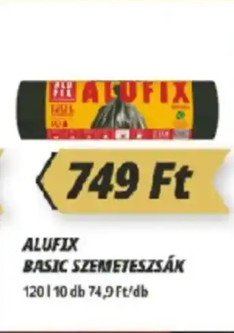 Príma Alufix basic szemeteszsák ajánlat