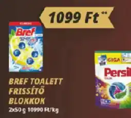 Príma Bref toalett frissítő blokkok ajánlat