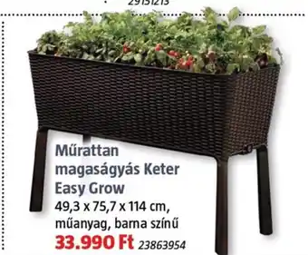 Bauhaus Műrattan magaságyás keter easy grow ajánlat