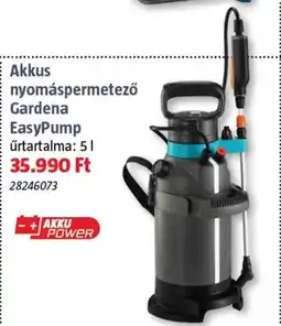 Bauhaus Akkus nyomáspermetező gardena easypump ajánlat