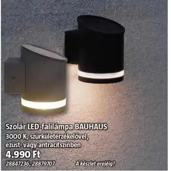 Bauhaus Szolár led-falilámpa bauhaus ajánlat