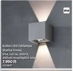 Bauhaus Kültéri led-falilámpa starlux umea ajánlat