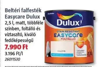 Bauhaus Beltéri falfesték easycare dulux ajánlat