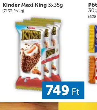 PRIVÁT Kinder Maxi King 3x55g ajánlat