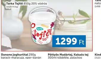 PRIVÁT Tarka Tejföl 850g 20% ajánlat