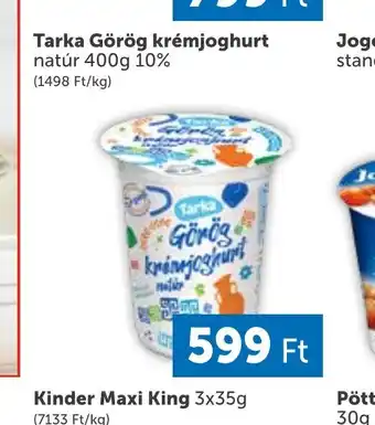 PRIVÁT Tarka Görög krémjogurt natúr ajánlat