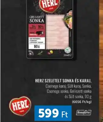 PRIVÁT Herz szeletelt sonka és karaj ajánlat