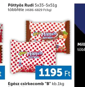 PRIVÁT Pottyos Rudi 5x55-5x51g ajánlat