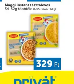 PRIVÁT Maggi instant tészta leves ajánlat