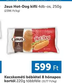 PRIVÁT Jaus Hot-Dog kifli ajánlat