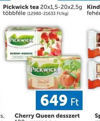 PRIVÁT Pickwick tea ajánlat